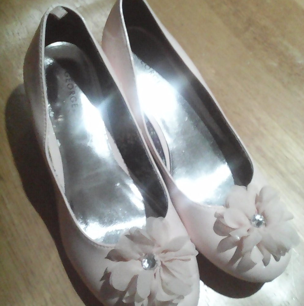 Pink low pumps Girls 3